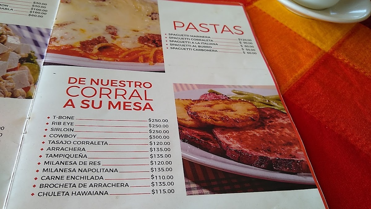 La Corraleta Menu - Image 3